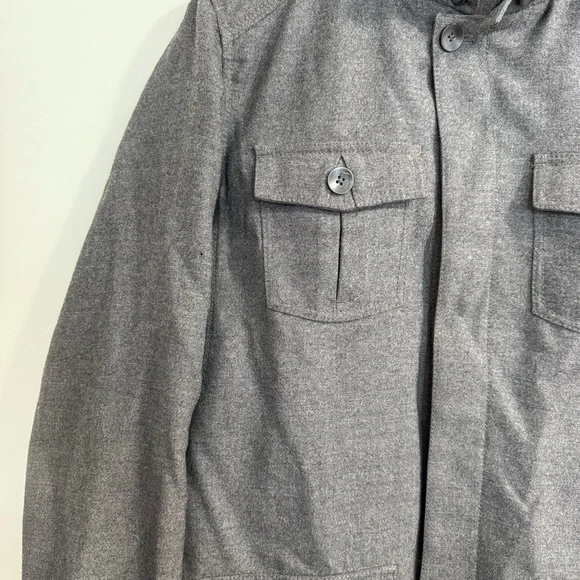 Nau Wool Charcoal Grey Lightweight Jacket